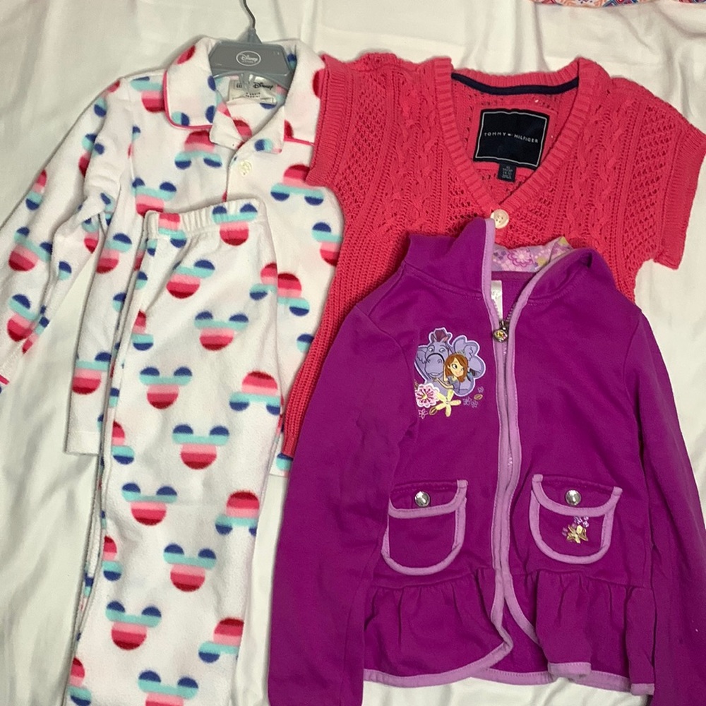 Baby Gap Disney, Disney jacket and Tommy Hilfiger (3 pcs Bundle)